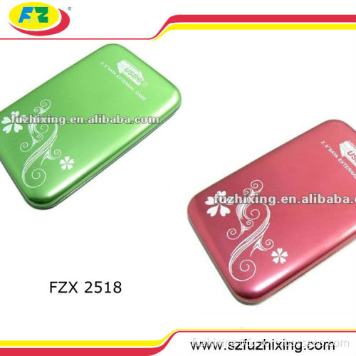 Red/Blue/Silver/Black/Green USB3.0 to SATA HDD Case/Hard Disk Enclousre/Hard Disk Case